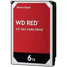Жесткий диск 6TB SATA 6Gb/s Western Digital WD60EFAX 3.5" WD Red 5400rpm 256MB