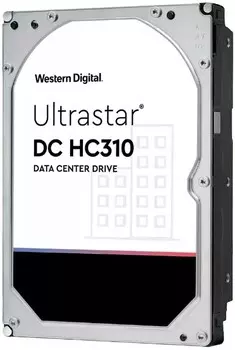 Жесткий диск 6TB SATA 6Gb/s Western Digital 0B36039 (HUS726T6TALE6L4) (УЦЕНЕННЫЙ) 3.5" Ultrastar 7K6 7200rpm 256MB 512E SE Bulk
