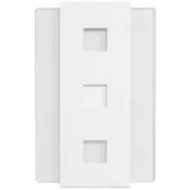 Звонок Zamel GNS-248/A-BIA "GLASSO", проводной, эл.-механич., 220 В, белый+белое стекло 8мм, 85 дБ