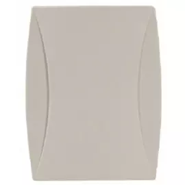 Звонок Zamel GNS-921/A-SZR "БИМ-БАМ", проводной, эл.-механич., 220 В, серый, 85 дБ