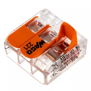 Клемма WAGO универсальная компактн. 3-пр. клемма 6шт/уп