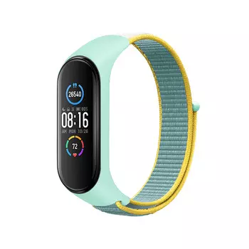 Nylon для Xiaomi Mi Smart Band 5 (ментоловый)