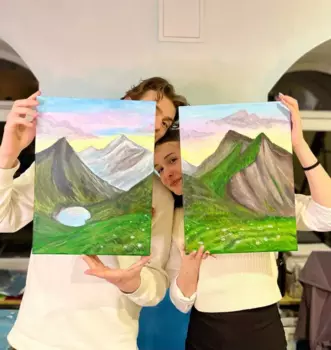 Подарочный сертификат «Арт-свидание» ( одна картина 30Х40 см, 2 человека)