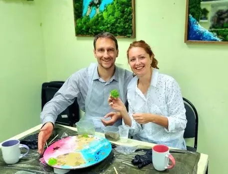 Подарочный сертификат «Арт-свидание в художественной студии» (Пакет №1, 2 человека)