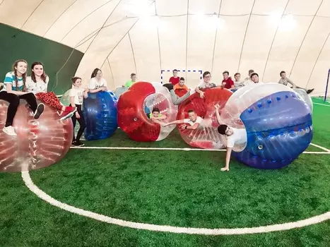 Подарочный сертификат «Бампербол клуб Вышибалы» (1 час, до 10 игроков)