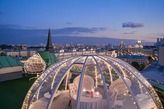 Подарочный сертификат «Cвидание на крыше (м. Маяковская)» (Пакет №1, От 2 до 4 чел.)