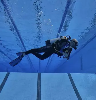 Подарочный сертификат «Дайвинг погружение в бассейне» (Программа №1, 1 человек в составе группы)