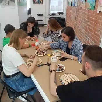 Подарочный сертификат «День рождения с мастер-классом по мозаике» (3 часа, 4 человека)