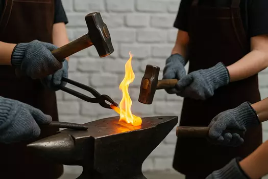 Подарочный сертификат «Детский мастер-класс по кузнечному делу» (1 час, 1 ребенок (в составе группы))