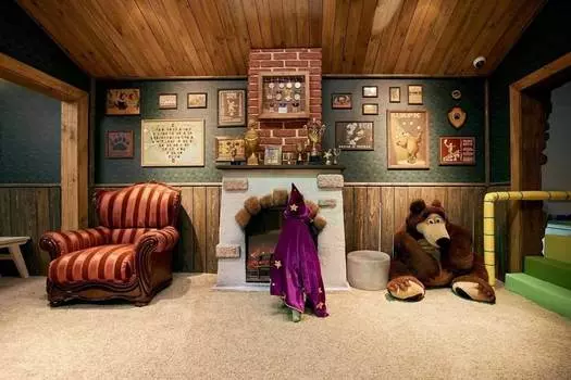 Подарочный сертификат «Интерактивный парк Маша и Медведь» (Детский билет на 2 часа, 1 ребенок+1 взрослый)