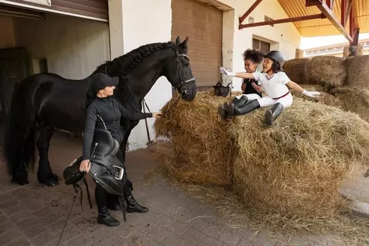 Подарочный сертификат «Экскурсия по территории Кони - Парка + катание на лошадях» (30 минут, 1 человек в составе группы)