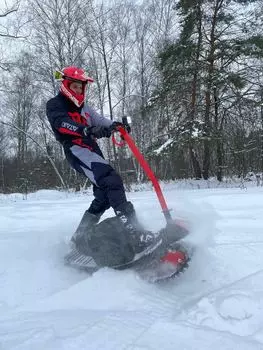 Подарочный сертификат «Катание на мотосноуборде» (1 час, 1 человек)