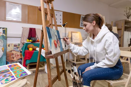 Подарочный сертификат «Курс обучения рисованию Живопись маслом с нуля» (1 курс, 1 человек в составе группы)