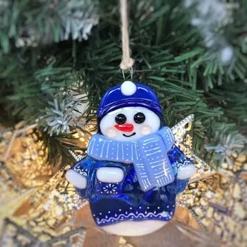 Подарочный сертификат «Мастер-класс Елочная игрушка в технике фьюзинг» (1 час 30 минут, 1 человек)