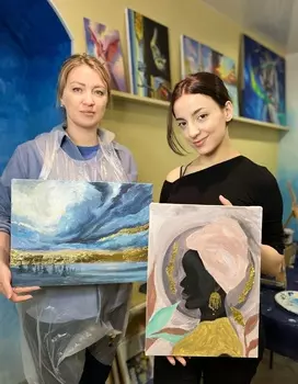 Подарочный сертификат «Мастер-класс Интерьерная картина с поталью» (3 часа, 1 человек)