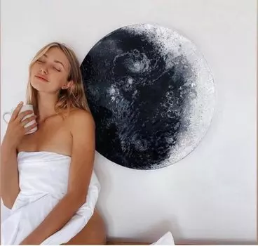 Подарочный сертификат «Мастер-класс Картина Луна» (2 часа, 1 человек)