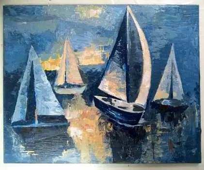 Подарочный сертификат «Мастер класс Картина маслом за 3 часа» (3 часа, 1 человек в составе группы)