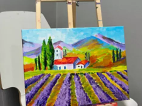 Подарочный сертификат «Мастер-класс Картина за 3 часа» (3 часа, 1 человек)