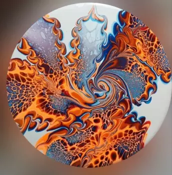 Подарочный сертификат «Мастер-класс Картина жидким акрилом» (1 час 30 минут, 1 человек в составе группы)