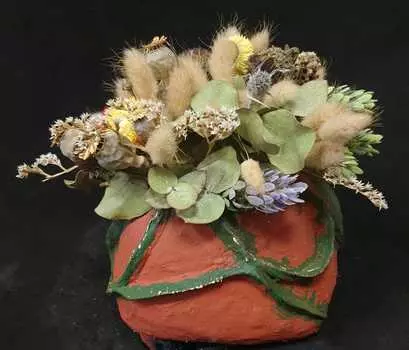 Подарочный сертификат «Мастер класс Композиция с сухоцветами» (3 часа, 1 человек в составе группы)