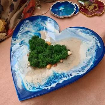 Подарочный сертификат «Мастер-класс по эпоксидной смоле» (Пакет №2, 1 человек)