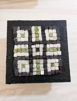 Подарочный сертификат «Мастер класс по мозаике Сад камней» (4 часа, 1 человек)