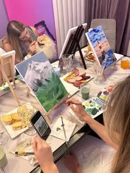 Подарочный сертификат «Мастер-класс по рисованию (масло, акрил)» (картина 30Х20 см, 1 человек)