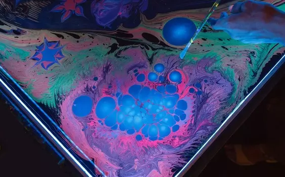 Подарочный сертификат «Мастер-класс по рисованию на воде Эбру» (Программа №1, От 1 до 3 чел.)