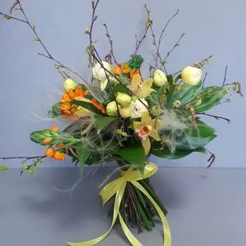 Подарочный сертификат «Мастер-класс по составлению букетов» (1 час 30 минут, 1 человек)