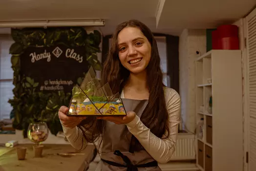 Подарочный сертификат «Мастер-класс по созданию флорариума» (Пакет №1, 1 человек)