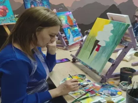 Подарочный сертификат «Мастер-класс по живописи» (Программа №1, 1 человек)