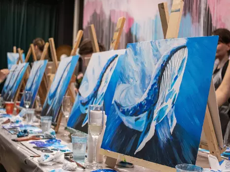 Подарочный сертификат «Мастер - класс Рисование картины» (Пакет №1, 1 человек)