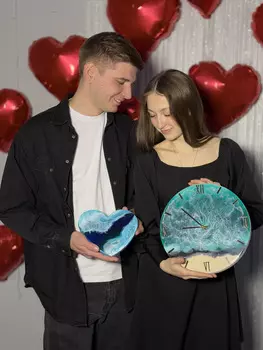 Подарочный сертификат «Мастер-класс свидание по эпоксидной смоле» (Пакет №1, 2 человека)