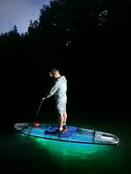 Подарочный сертификат «Ночная прогулка на сапах с подсветкой» (2 часа, 1 человек)