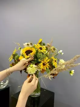 Подарочный сертификат «Обучающий курс Основы Европейской цветочной аранжировке» (1 курс, 1 человек)