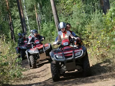 Подарочный сертификат «Поездка на квадроцикле» (30 минут, 1 человек)