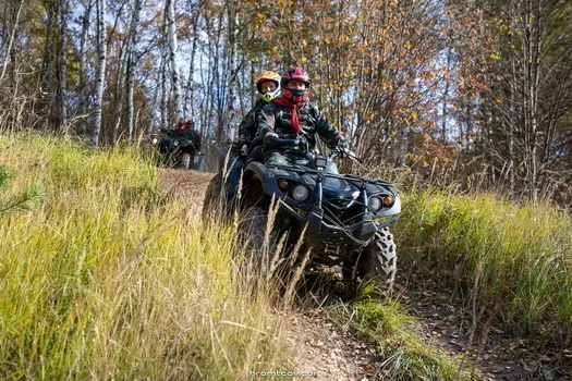 Подарочный сертификат «Поездка на квадроцикле» (Программа №1, От 1 до 2 чел.)
