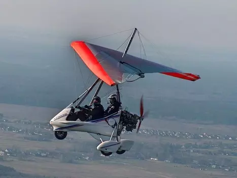 Подарочный сертификат «Полёт на дельталете» (15 минут, 1 человек)