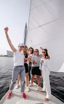 Подарочный сертификат «Прогулка на парусной яхте большой компанией» (2 часа, от 1 до 6 чел)