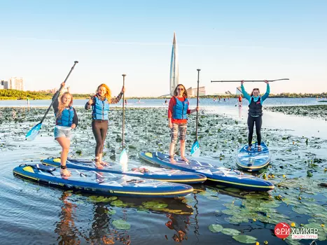 Подарочный сертификат «Прогулка на Sup-серфе» (Пакет №1, 1 человек)