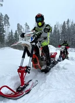Подарочный сертификат «Сноубайк» (60 минут, 1 человек)