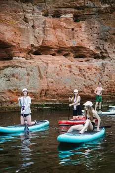 Подарочный сертификат «Сплав на сапе по реке Оредеж» (3 часа, 1 человек)