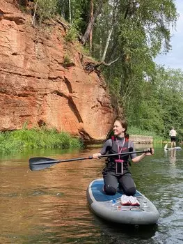 Подарочный сертификат «SUP прогулка по реке Оредеж» (3 часа, 1 человек)