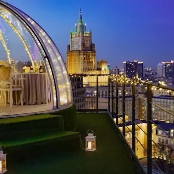 Подарочный сертификат «Свидание на крыше (м. Смоленская)» (Пакет №1, От 2 до 4 чел.)