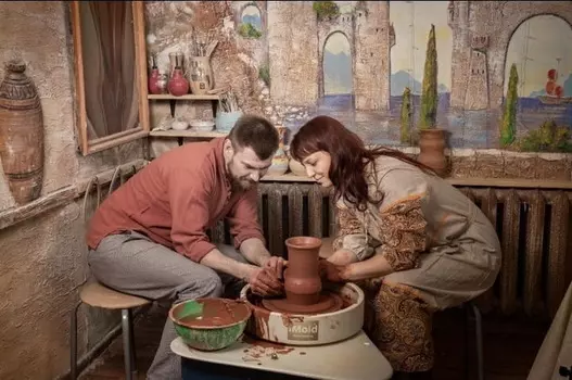 Подарочный сертификат «Свидание в гончарной мастерской» (1 час 30 минут, 2 человека)