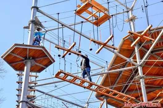 Подарочный сертификат «Веревочный парк на ВДНХ» (2 часа (пн-чт), 1 человек)