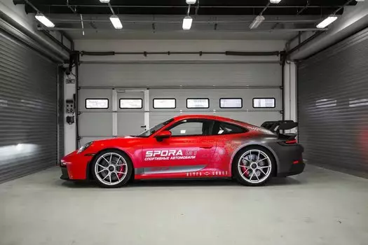 Подарочный сертификат «Заезд на автомобиле Porsche 911 GT3» (Пакет №2, 1 человек)