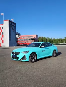 Подарочный сертификат «Заезд на спорткаре BMW M240 на гоночном треке» (30 минут, Гоночное такси)