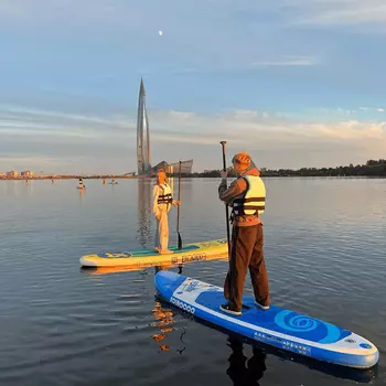Подарочный сертификат «Закат на сапах у Лахты» (1,5 - 2 часа, 1 человек)
