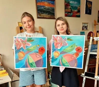 Подарочный сертификат «Занятия в художественной студии» (1 занятие, 1 человек)